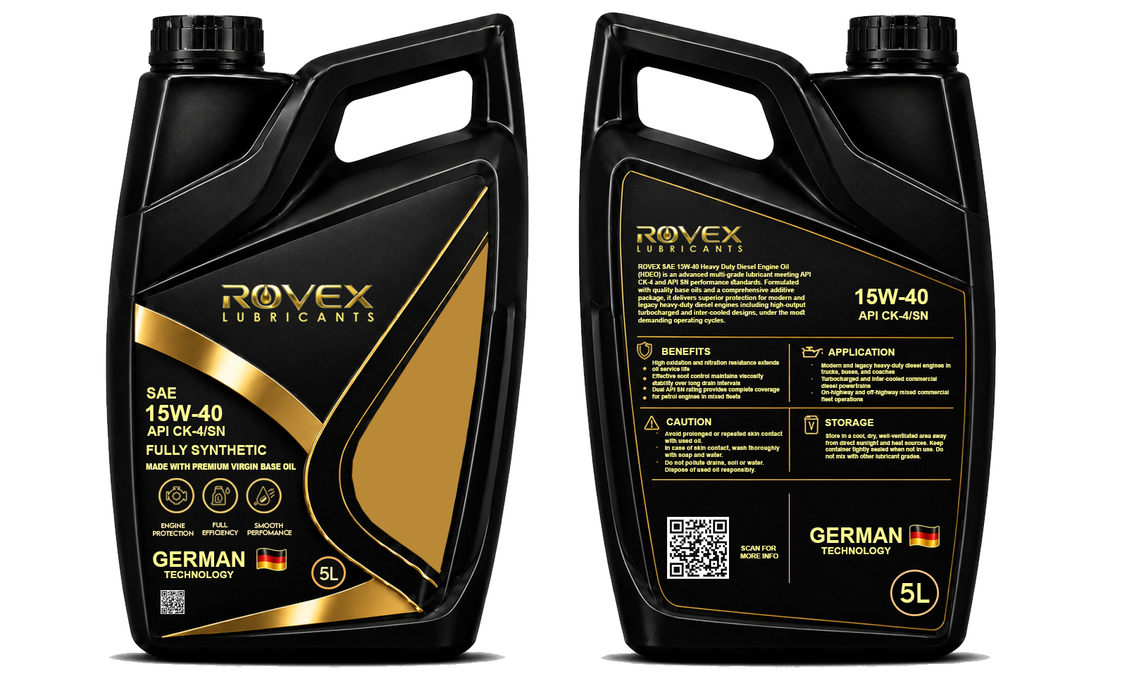 Rovex 15W-40 Heavy Duty Diesel Engine Oil